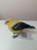 Decoratief vogeltje geel