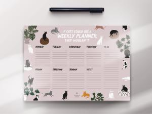 Weekplanner Kat