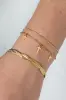 Armband met 3 hangende kruisjes