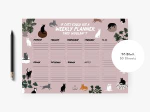 Weekplanner Kat
