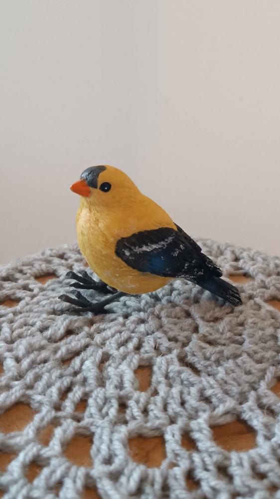 Decoratieve vogeltjes; staand & op bloempot