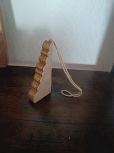 Hanger Matanao Taupe 5x8 cm