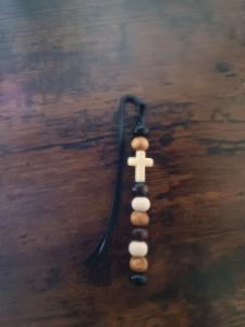 Boekenlegger met kruisje