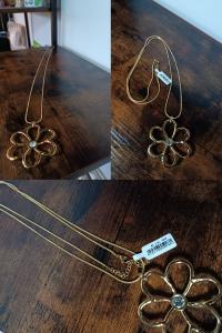 Lange ketting in goudkleur