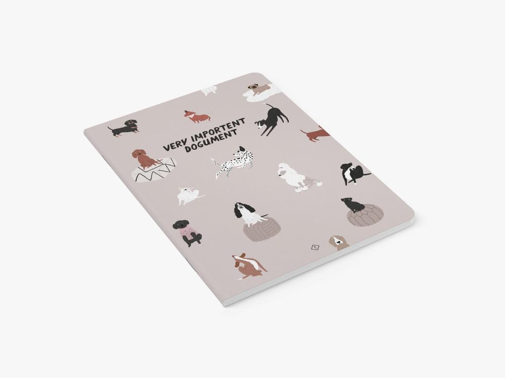 Honden - blanco schrift