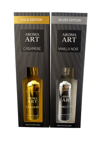 Geurstokjes Vanilla Noir 400 ml | Diffuserset Aroma Art