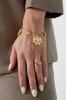 Bedelarmband flowerlicious goud