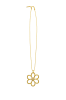 Lange ketting in goudkleur
